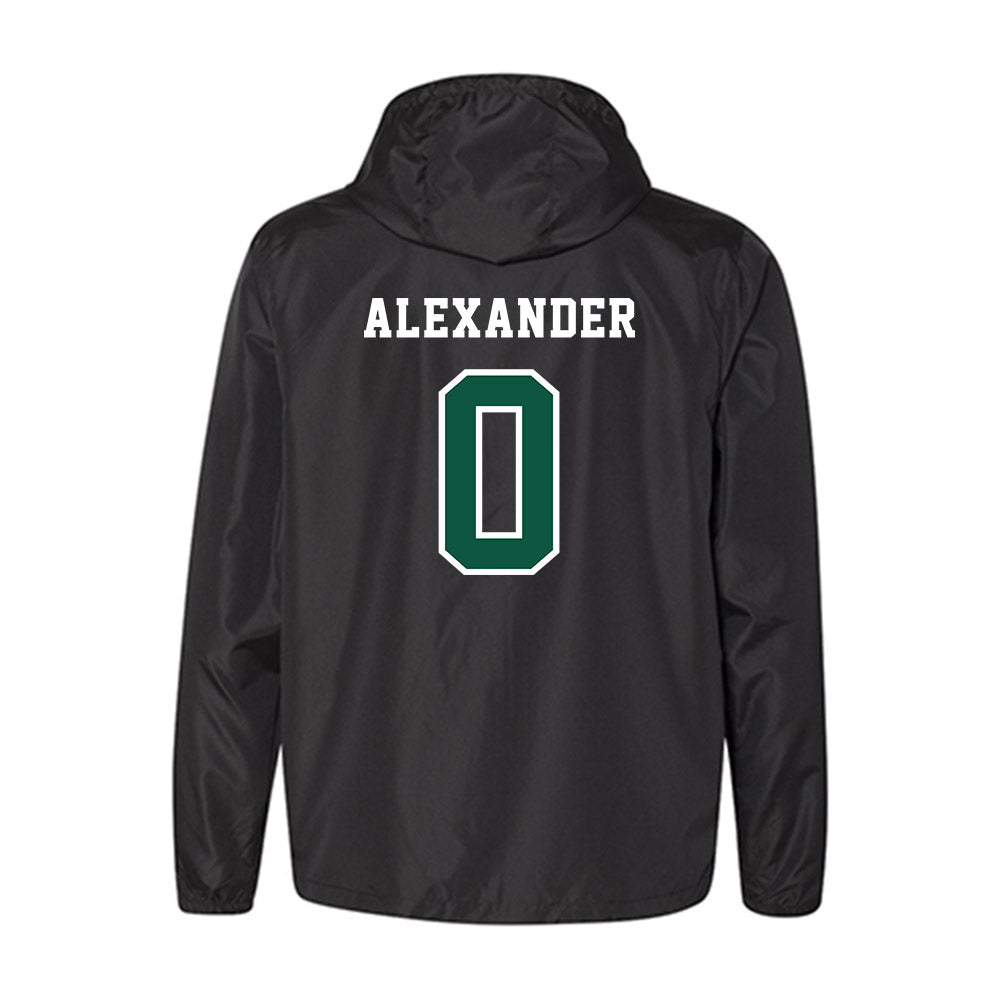 NDSU - NCAA Football : Jaquise Alexander - Black Windbreaker-1