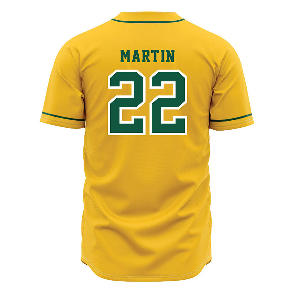 NDSU - NCAA Baseball : Tate Martin - Yellow Jersey-1