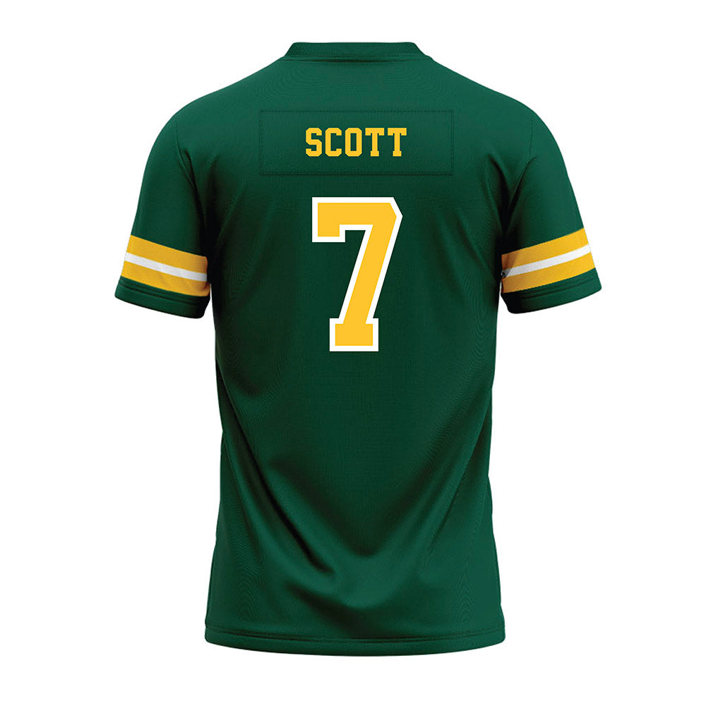 NDSU - NCAA Football : DJ scott - Green Premium Football Jersey-1