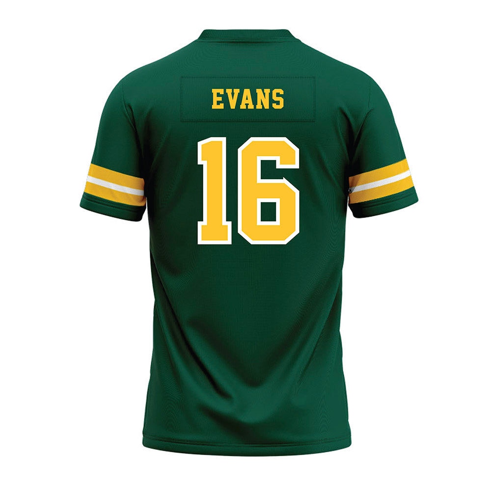 NDSU - NCAA Football : Silas Evans - Green Premium Football Jersey-1