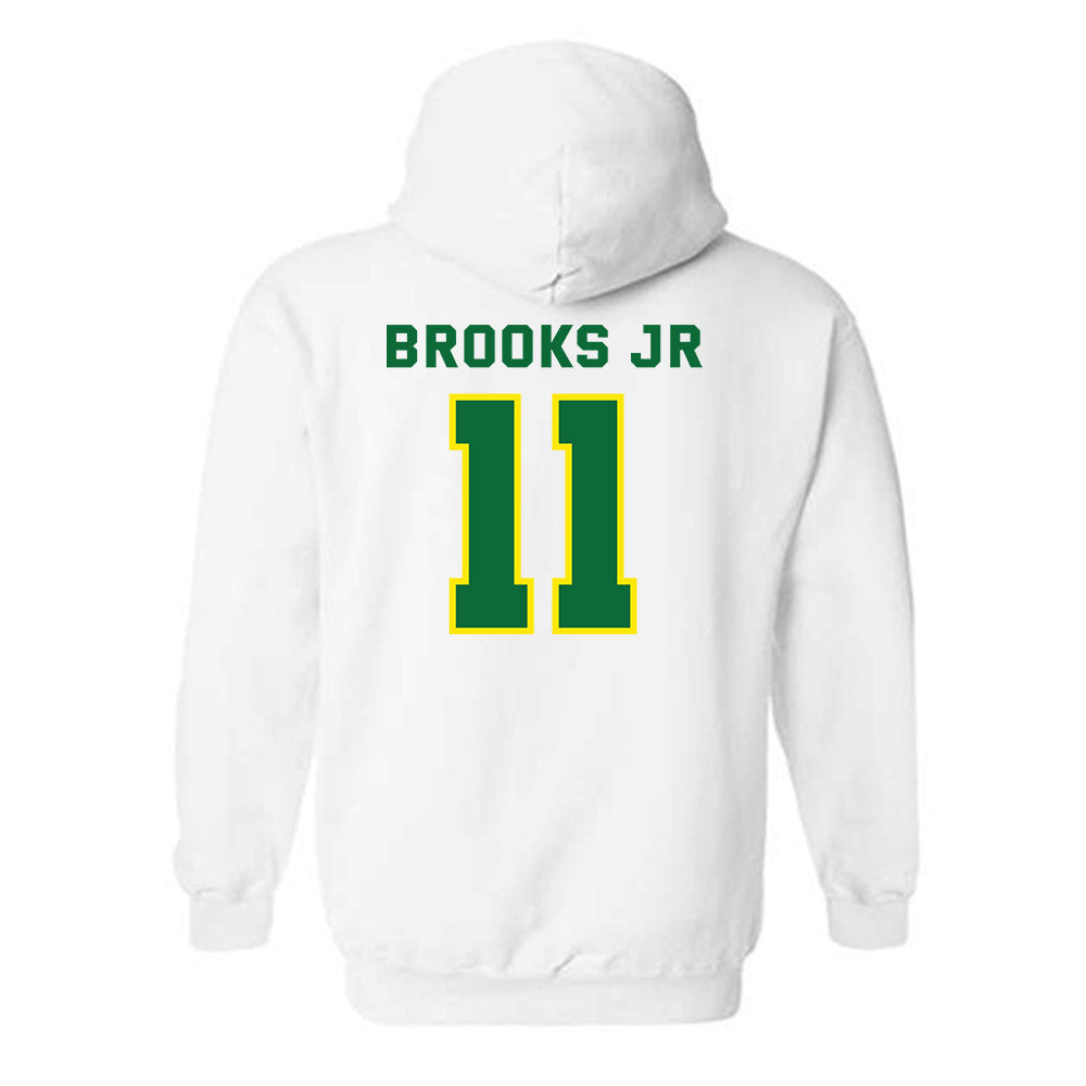 - NCAA Men's Basketball : Tyson Brooks Jr - Classic Shersey Hooded Sweatshirt-1