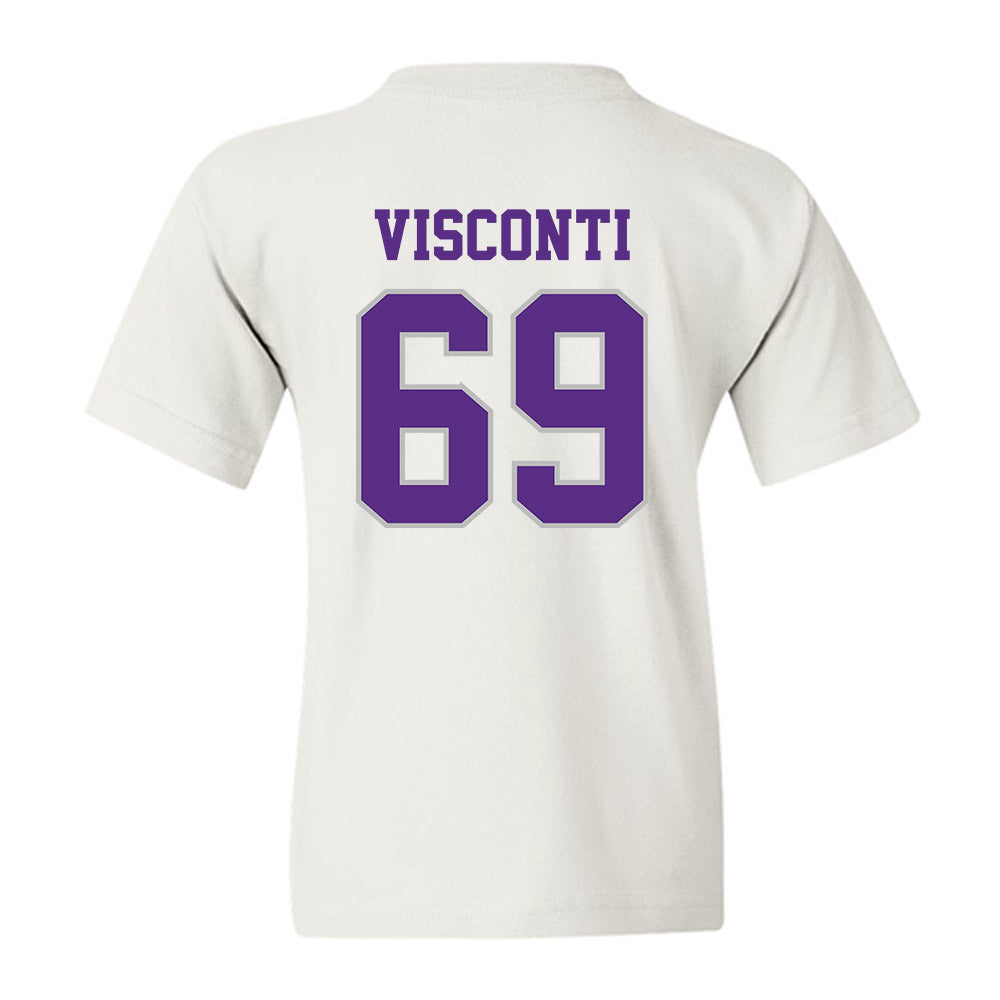 Stonehill - NCAA Football : Alexander Visconti - Classic Shersey Youth T-Shirt-1