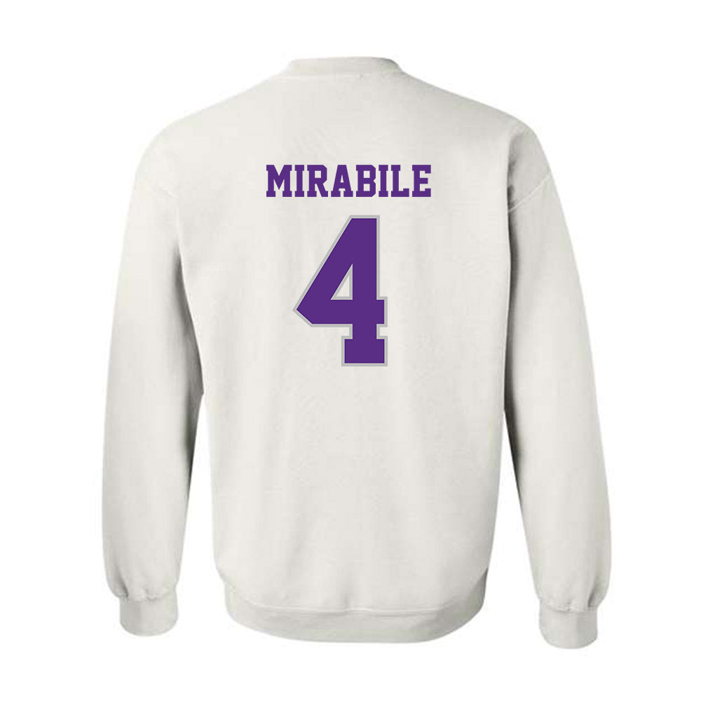 Stonehill - NCAA Women's Field Hockey : Karleigh Mirabile - Classic Shersey Crewneck Sweatshirt-1