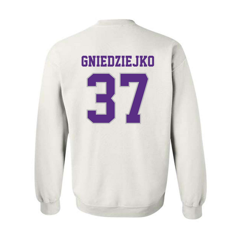 Stonehill - NCAA Men's Soccer : Patryk Gniedziejko - Classic Shersey Crewneck Sweatshirt-1