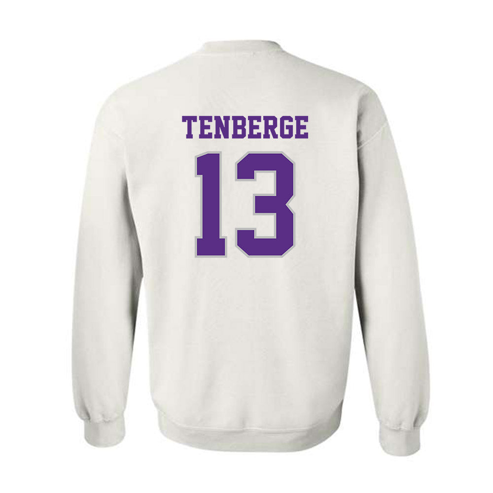 Stonehill - NCAA Men's Basketball : Jake TenBerge - Classic Shersey Crewneck Sweatshirt-1