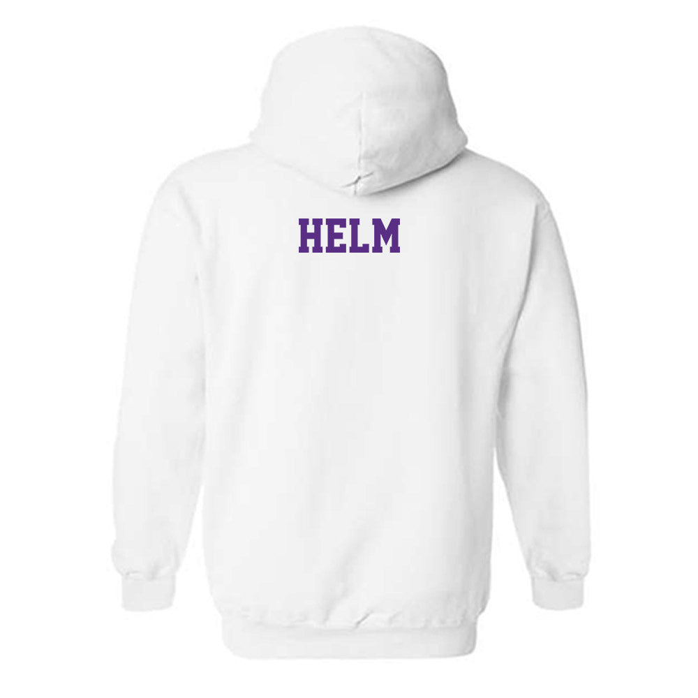 Stonehill - NCAA Men's Tennis : Charles Helm - Classic Shersey Hooded Sweatshirt-1
