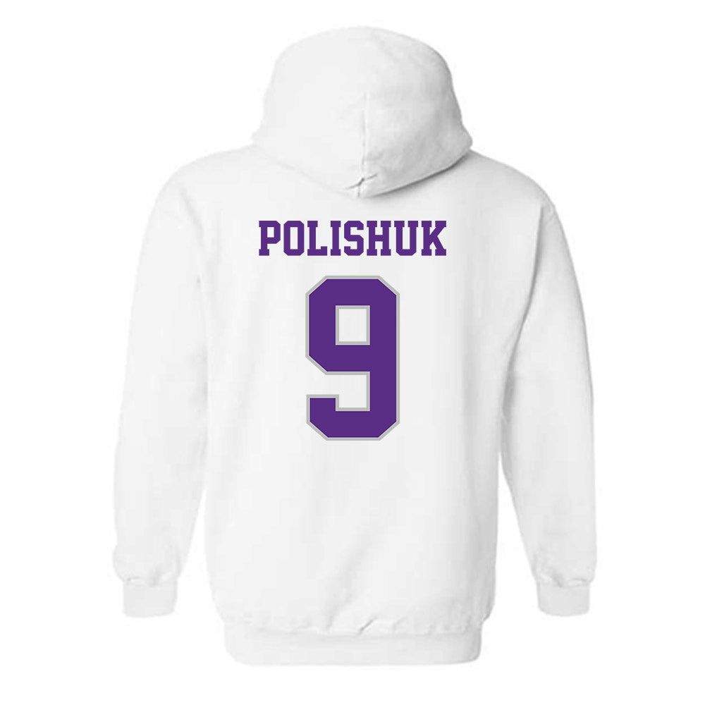 Stonehill - NCAA Women's Volleyball : Gabrielle (Gabi) Polishuk - Classic Shersey Hooded Sweatshirt-1