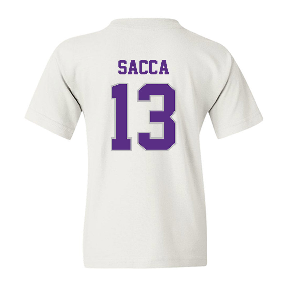 Stonehill - NCAA Women's Ice Hockey : Gracie Sacca - Classic Shersey Youth T-Shirt-1