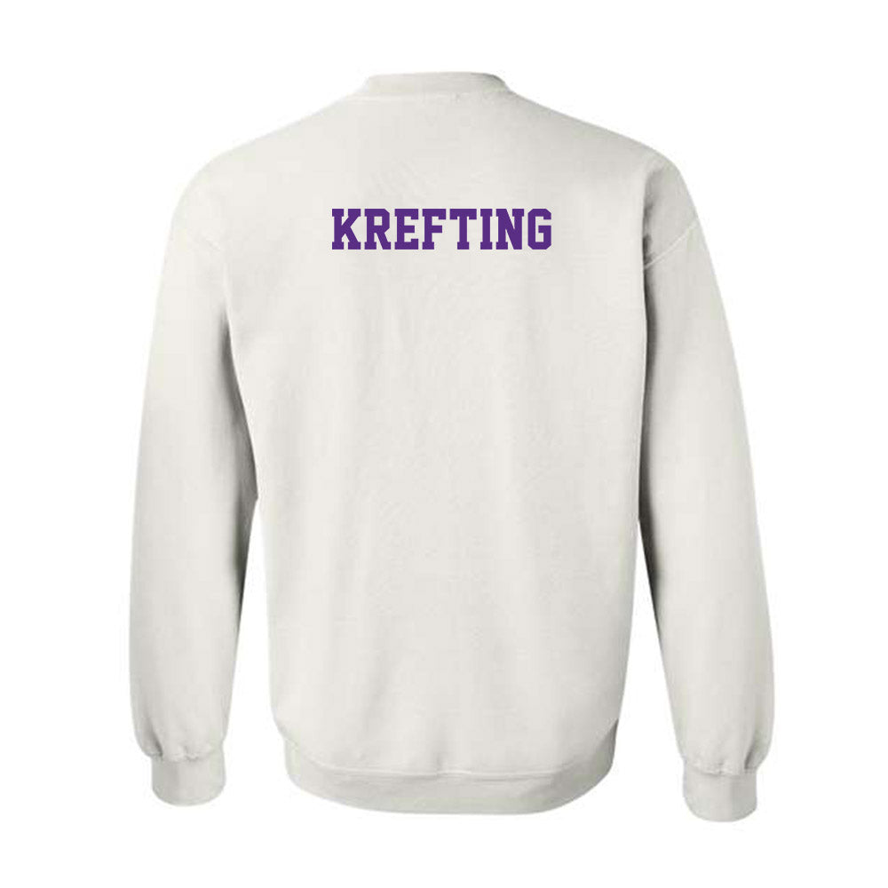 Stonehill - NCAA Men's Tennis : Jacob Wilhelm Krefting - Classic Shersey Crewneck Sweatshirt-1