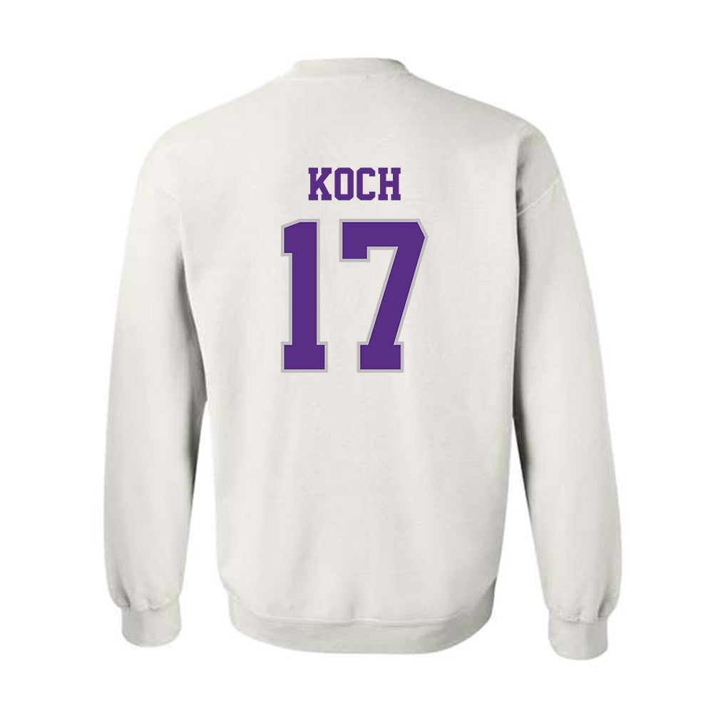 Stonehill - NCAA Women's Lacrosse : Jennaveve Koch - Classic Shersey Crewneck Sweatshirt-1
