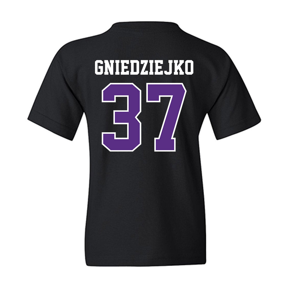 Stonehill - NCAA Men's Soccer : Patryk Gniedziejko - Classic Shersey Youth T-Shirt-1