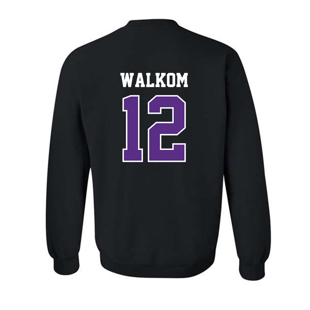 Stonehill - NCAA Women's Ice Hockey : Brianna Walkom - Classic Shersey Crewneck Sweatshirt-1