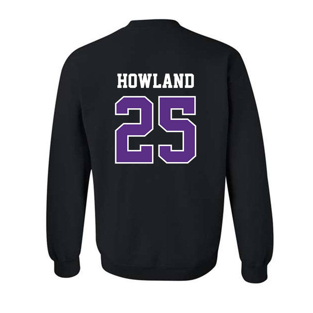 Stonehill - NCAA Baseball : Jamison Howland - Classic Shersey Crewneck Sweatshirt-1