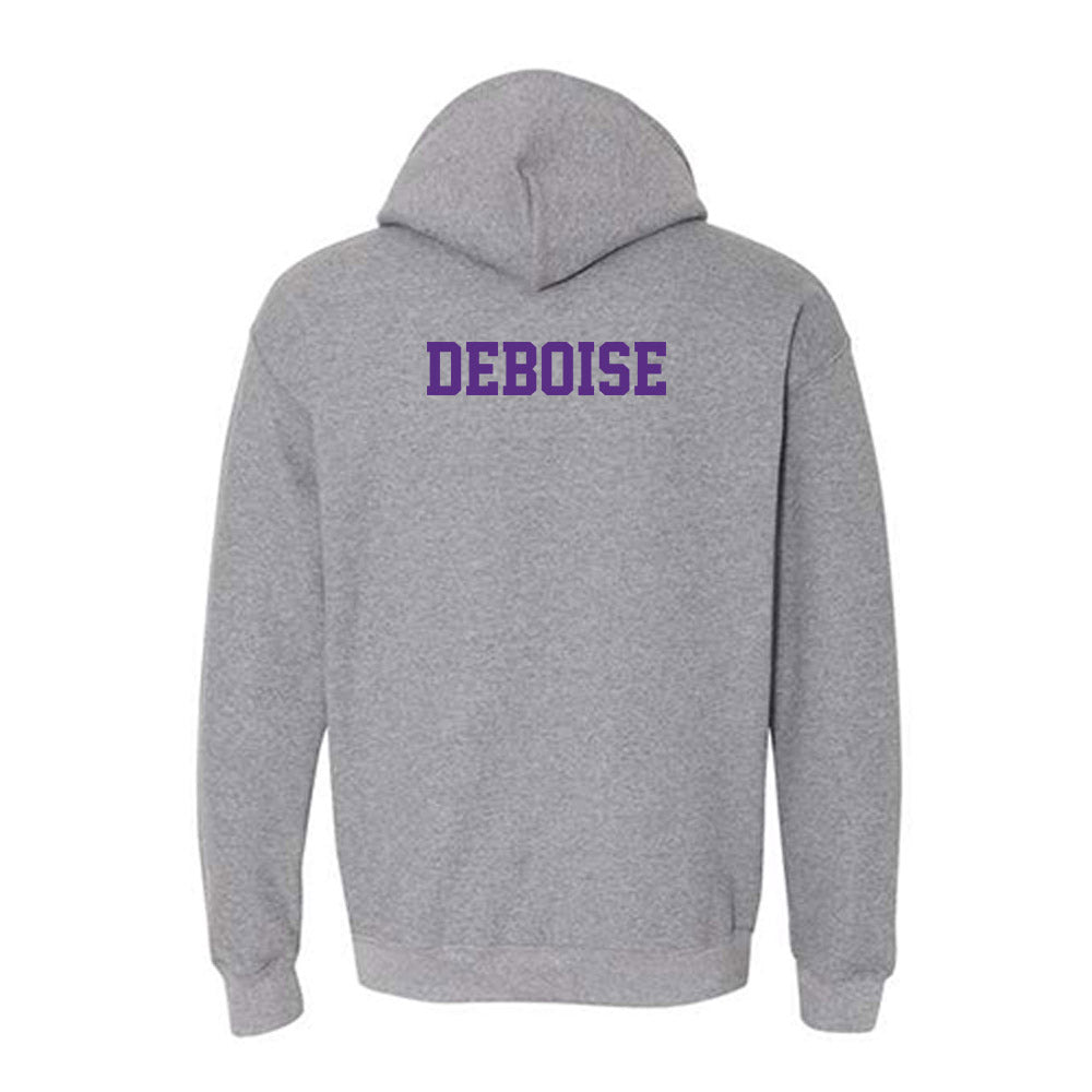 Stonehill - NCAA Women's Golf : Jaelyn DeBoise - Classic Shersey Hooded Sweatshirt-1