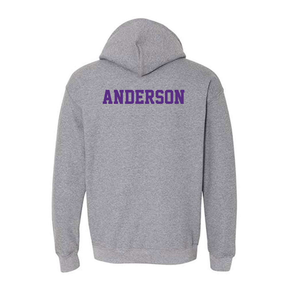 Stonehill - NCAA Women's Golf : Caitlin Anderson - Classic Shersey Hooded Sweatshirt-1