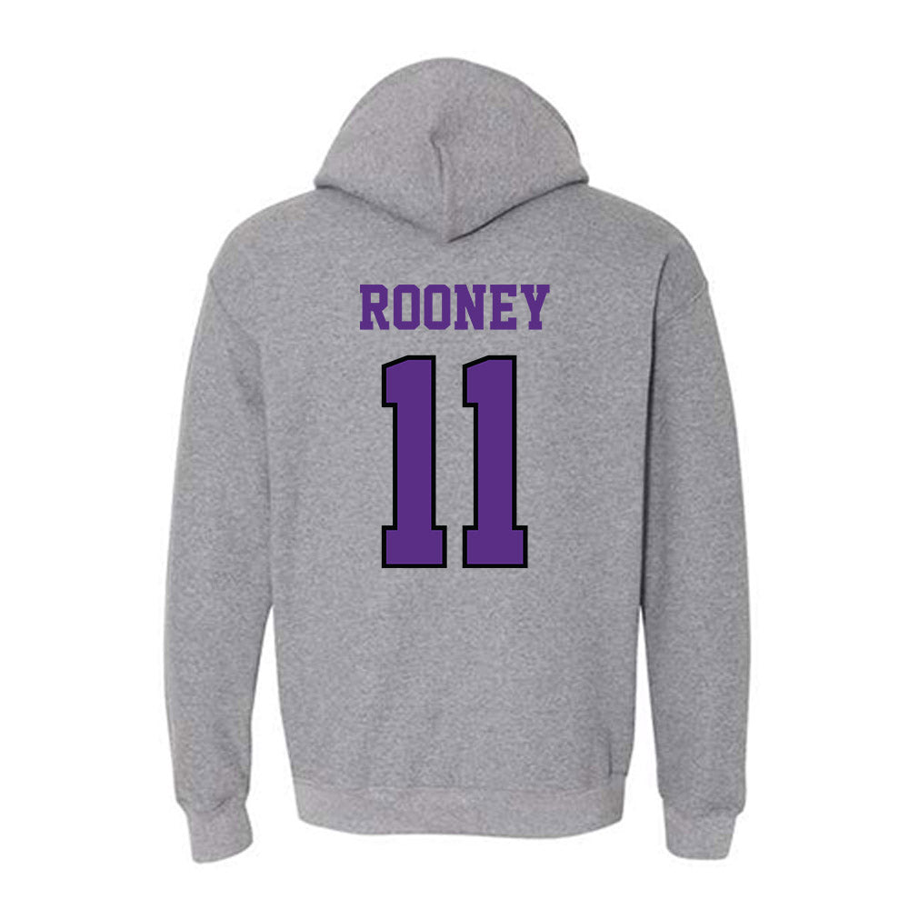 Stonehill - NCAA Women's Volleyball : Alayna Rooney - Classic Shersey Hooded Sweatshirt-1