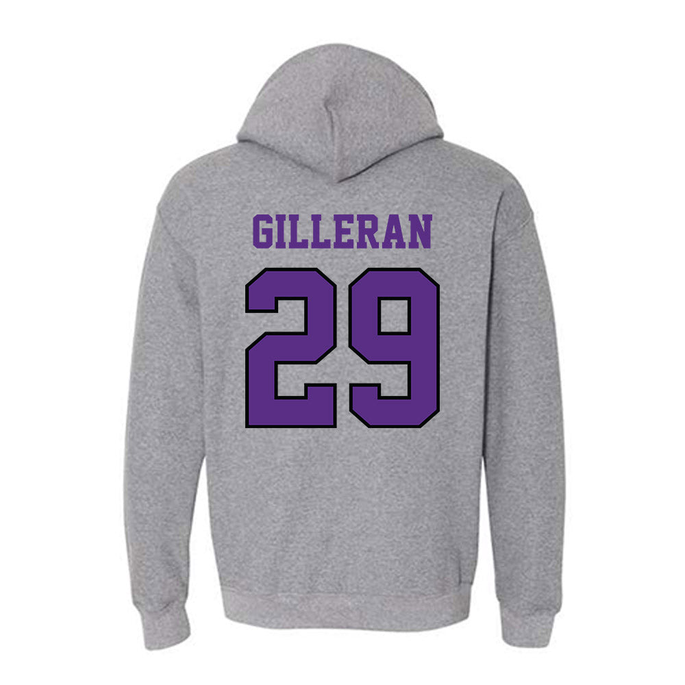Stonehill - NCAA Baseball : Jimmy Gilleran - Classic Shersey Hooded Sweatshirt-1