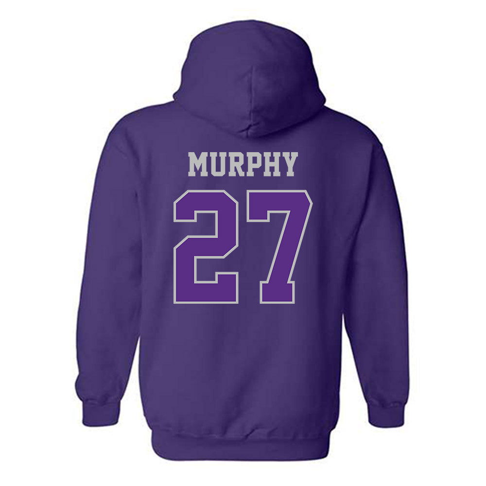 Stonehill - NCAA Women's Lacrosse : Grace Murphy - Classic Shersey Hooded Sweatshirt-1
