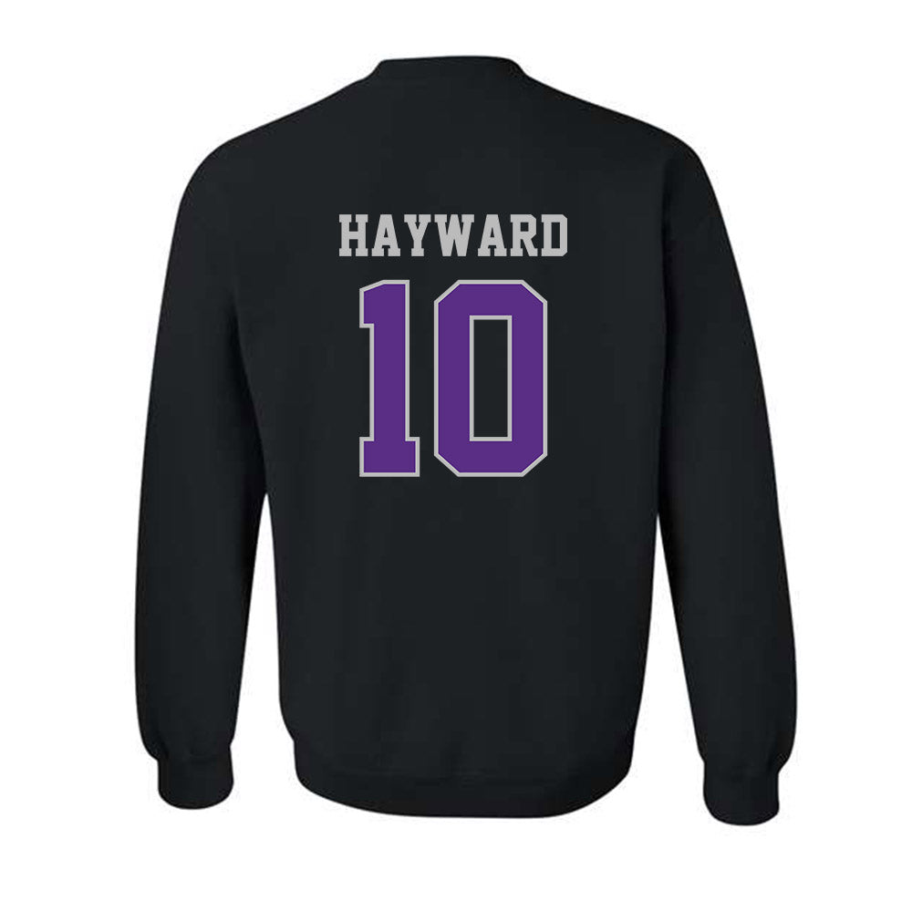 Stonehill - NCAA Women's Basketball : Sharn Hayward - Classic Shersey Crewneck Sweatshirt-1
