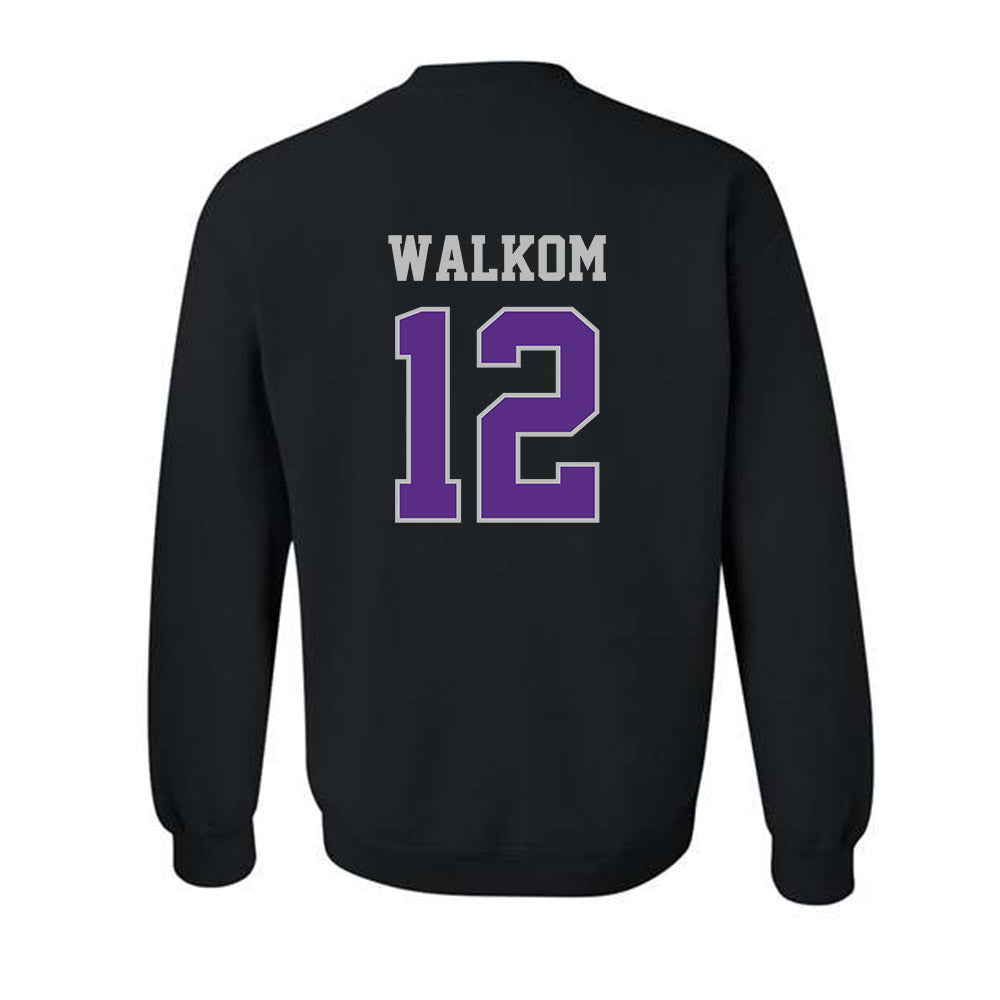 Stonehill - NCAA Women's Ice Hockey : Brianna Walkom - Classic Shersey Crewneck Sweatshirt-1