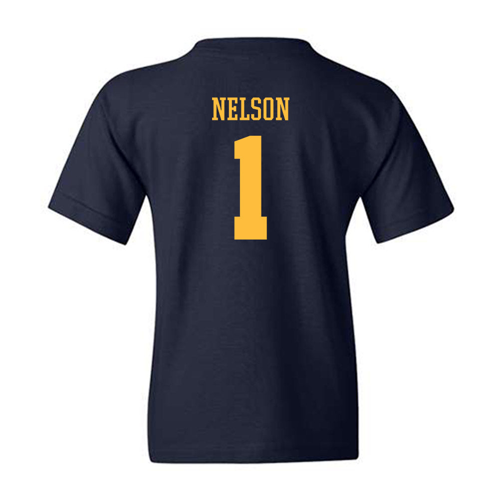 Webster - NCAA Men's Basketball : Charles Nelson - Classic Shersey Youth T-Shirt-1