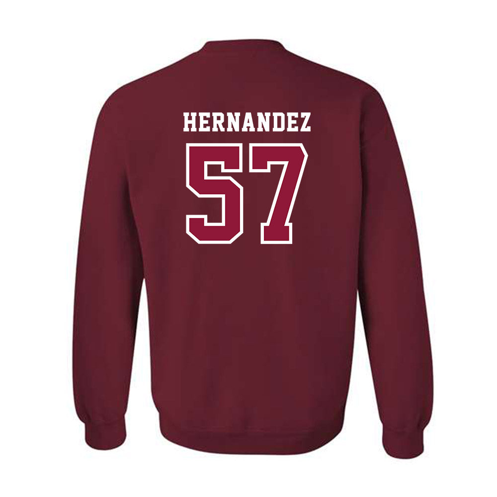 Henderson State - NCAA Football : Gabriel Hernandez - Classic Shersey Crewneck Sweatshirt-1