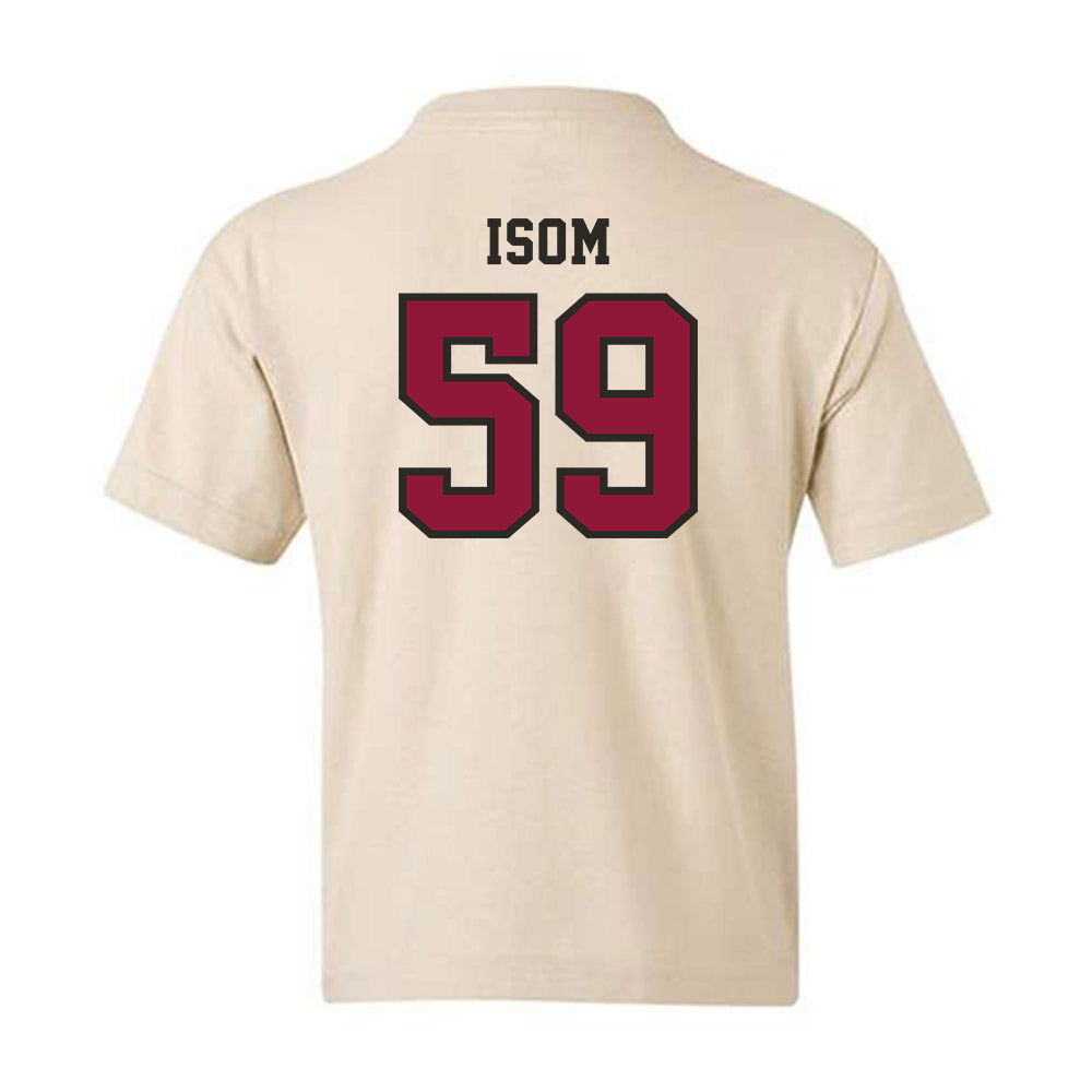 Henderson State - NCAA Football : Alexander Isom - Youth T-Shirt-1