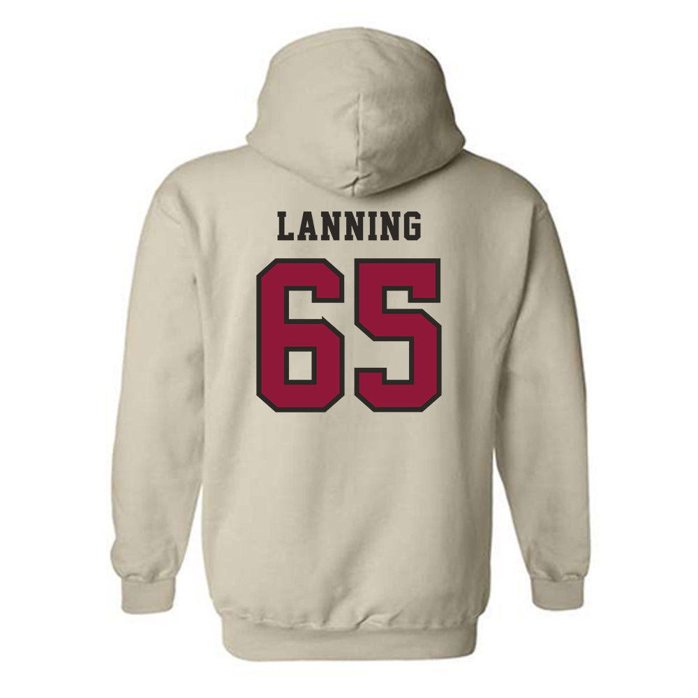 Henderson State - NCAA Football : Chase Lanning - Hooded Sweatshirt-1