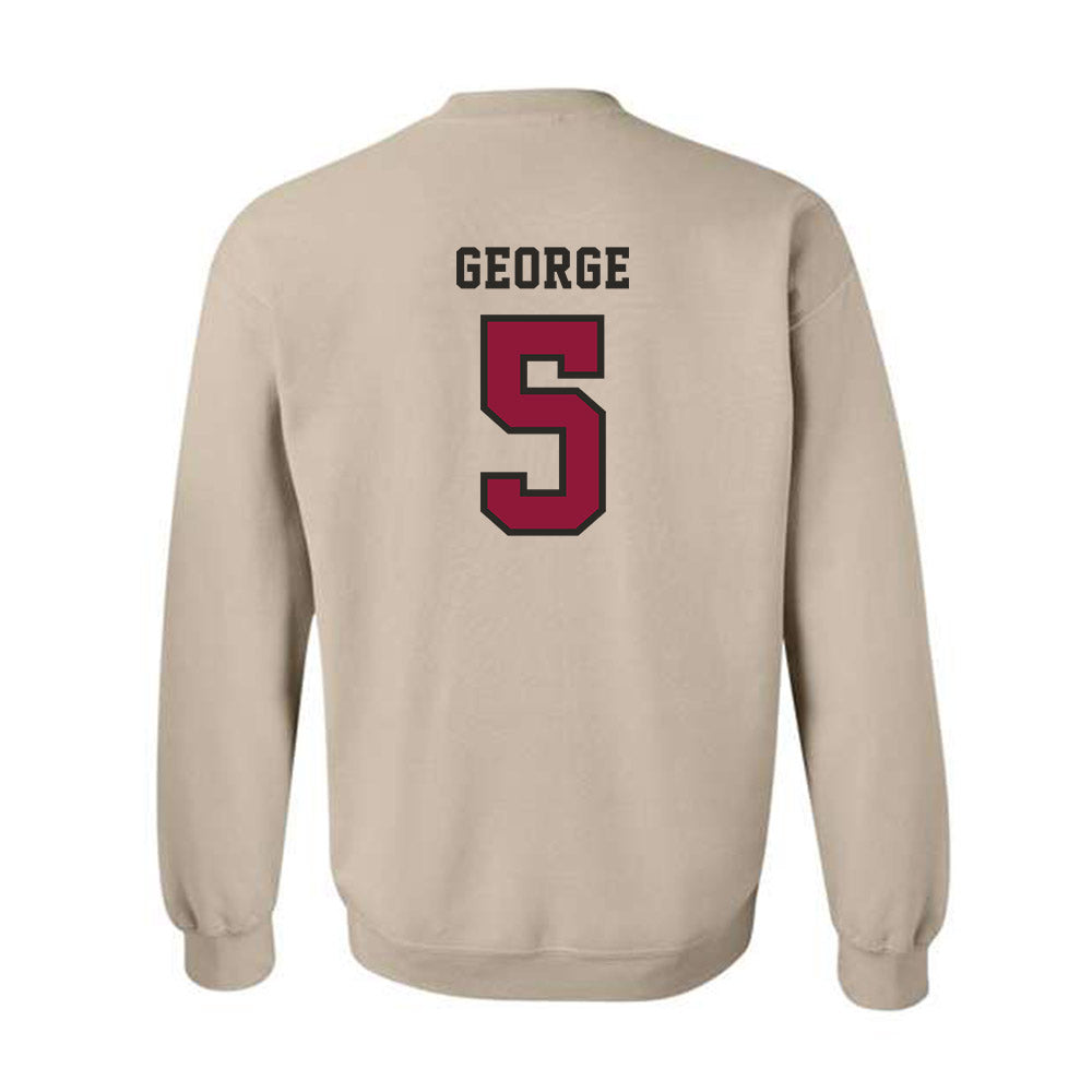 Henderson State - NCAA Football : Elijah George - Crewneck Sweatshirt-1