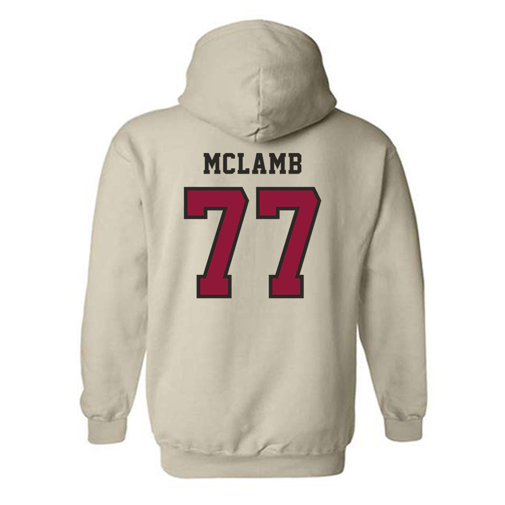 Henderson State - NCAA Softball : Mary McLamb - Hooded Sweatshirt-1