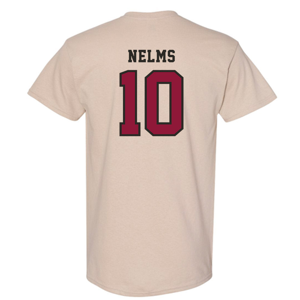 Henderson State - NCAA Men's Basketball : Hunter Nelms - T-Shirt-1
