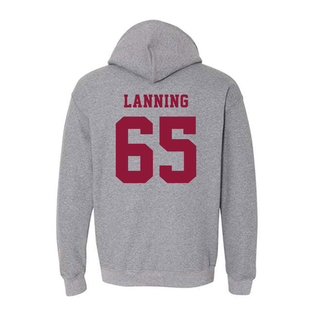 Henderson State - NCAA Football : Chase Lanning - Hooded Sweatshirt-1