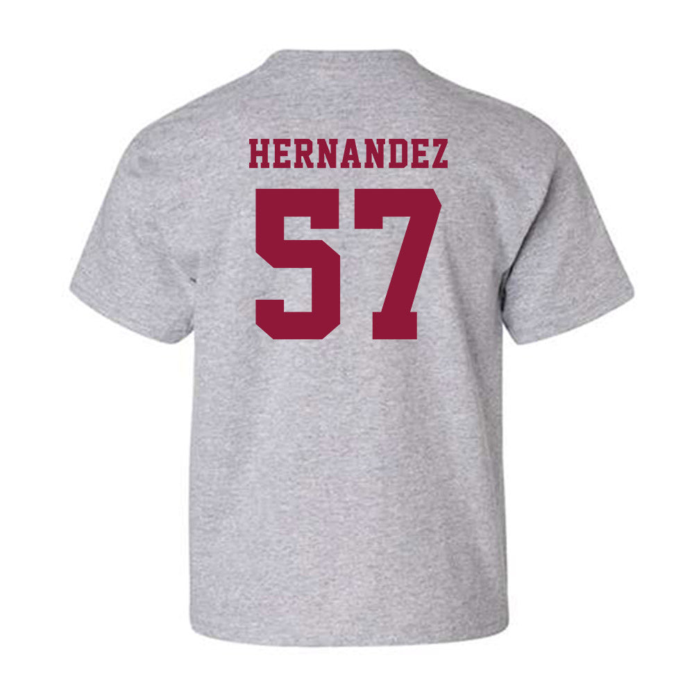 Henderson State - NCAA Football : Gabriel Hernandez - Youth T-Shirt-1