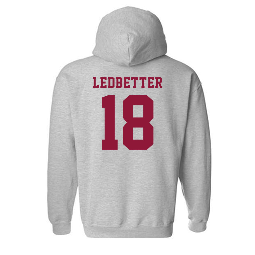 Henderson State - NCAA Football : Austin Ledbetter - Hooded Sweatshirt-1