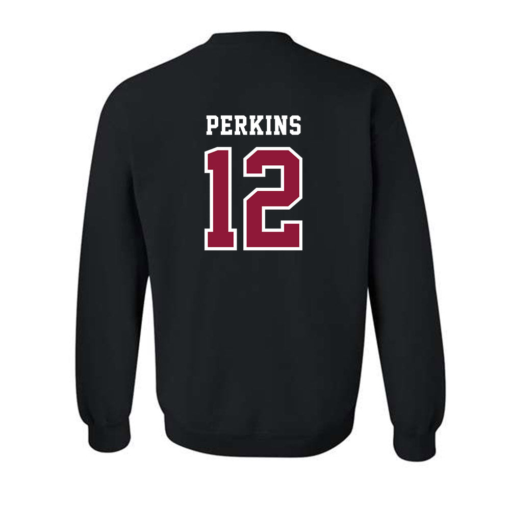 Henderson State - NCAA Men's Basketball : Deazhon Perkins - Crewneck Sweatshirt-1
