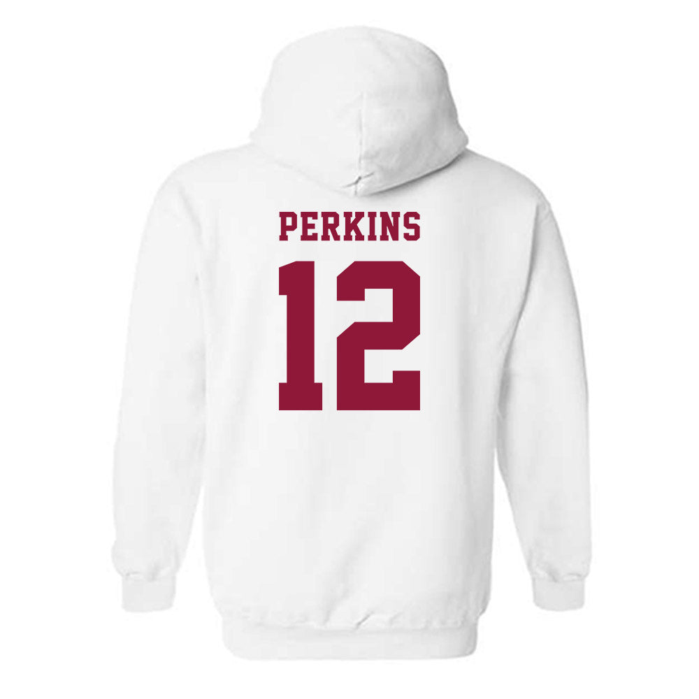 Henderson State - NCAA Men's Basketball : Deazhon Perkins - Hooded Sweatshirt-1