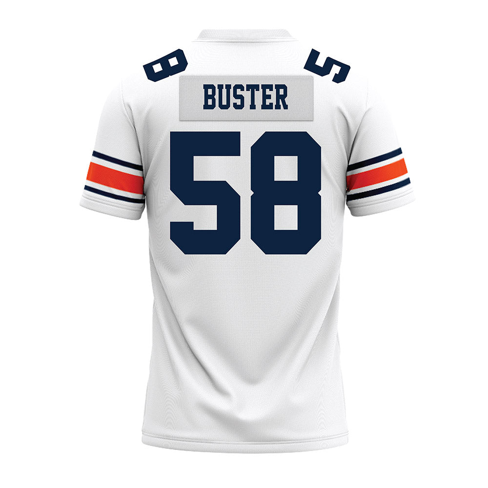 Auburn - NCAA Football : Tai Buster - White Premium Football Jersey-1