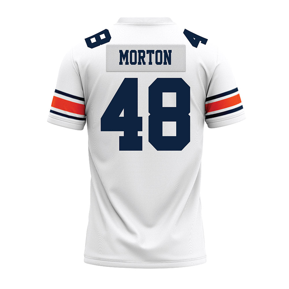 Auburn - NCAA Football : Eli Morton - White Premium Football Jersey-1
