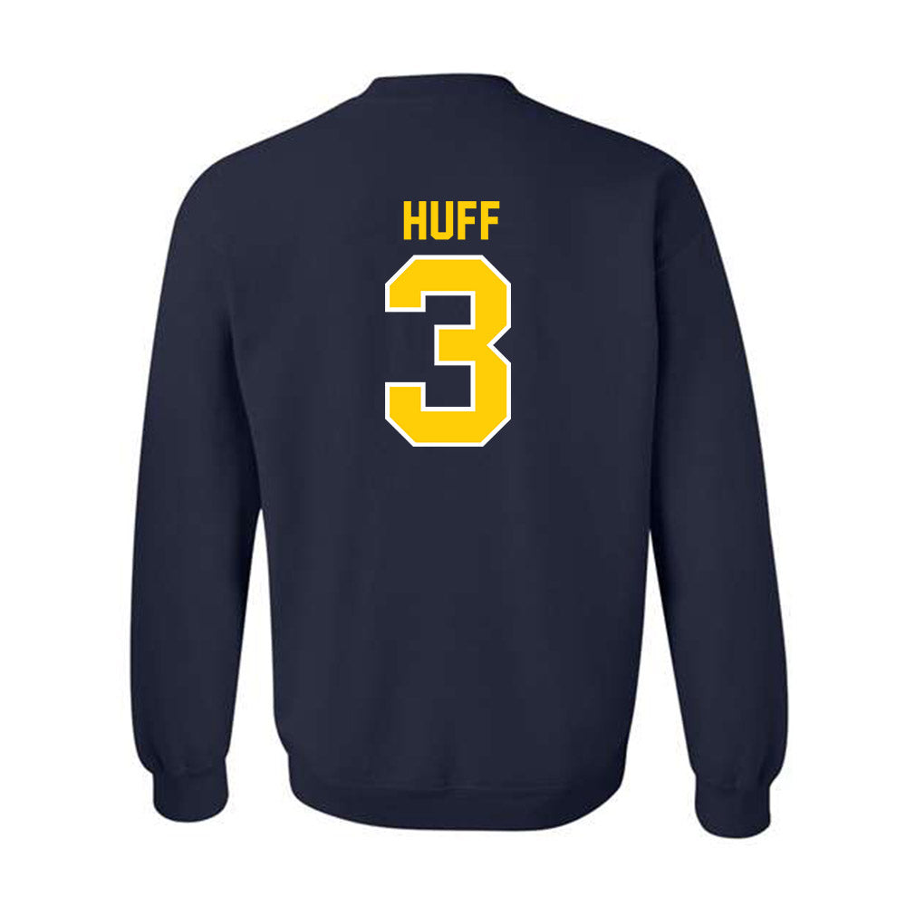 UCO - NCAA Football : Jett Huff - Classic Shersey Crewneck Sweatshirt-1