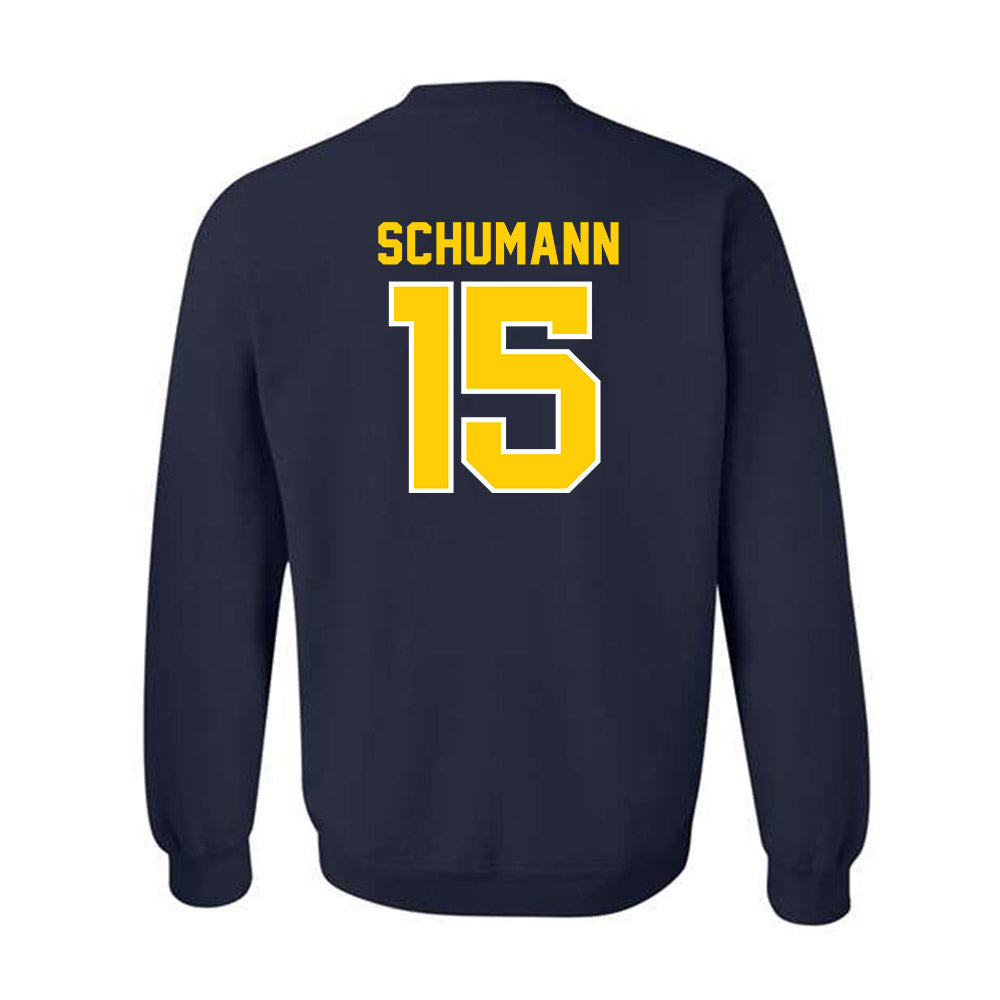 UCO - NCAA Football : Ashton Schumann - Classic Shersey Crewneck Sweatshirt-1