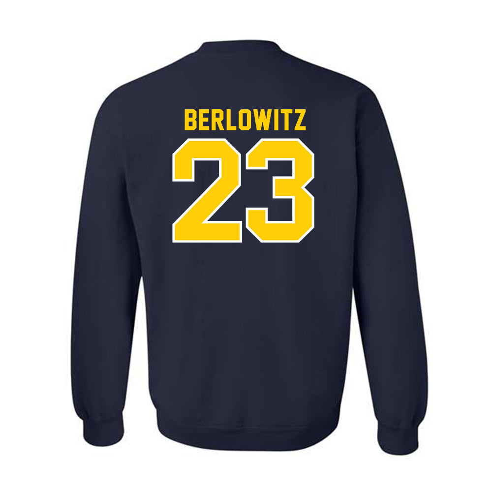 UCO - NCAA Baseball : Brody Berlowitz - Classic Shersey Crewneck Sweatshirt-1