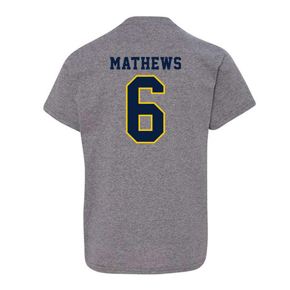 UCO - NCAA Football : Dev Mathews - Classic Shersey Youth T-Shirt-1