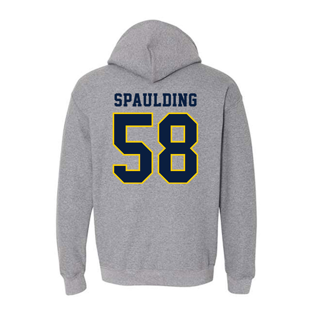 UCO - NCAA Football : Naithen Spaulding - Classic Shersey Hooded Sweatshirt-1