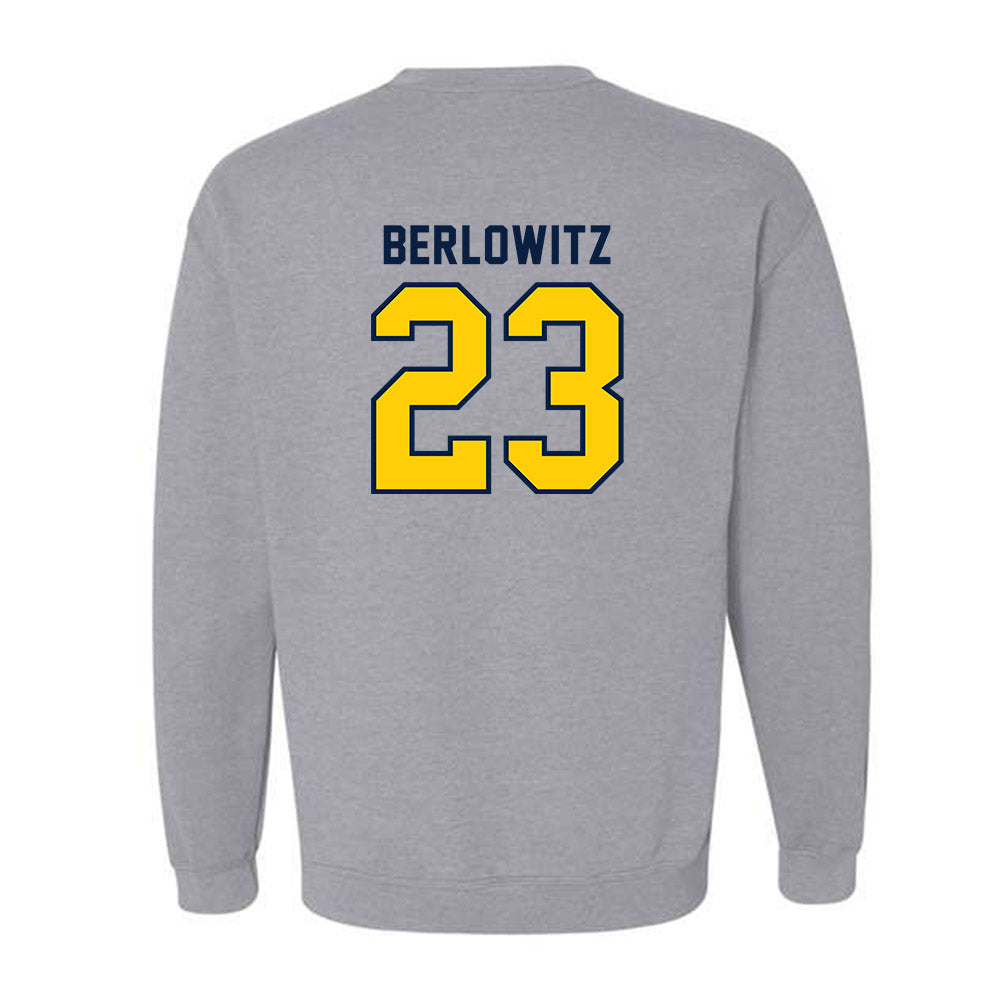 UCO - NCAA Baseball : Brody Berlowitz - Classic Shersey Crewneck Sweatshirt-1