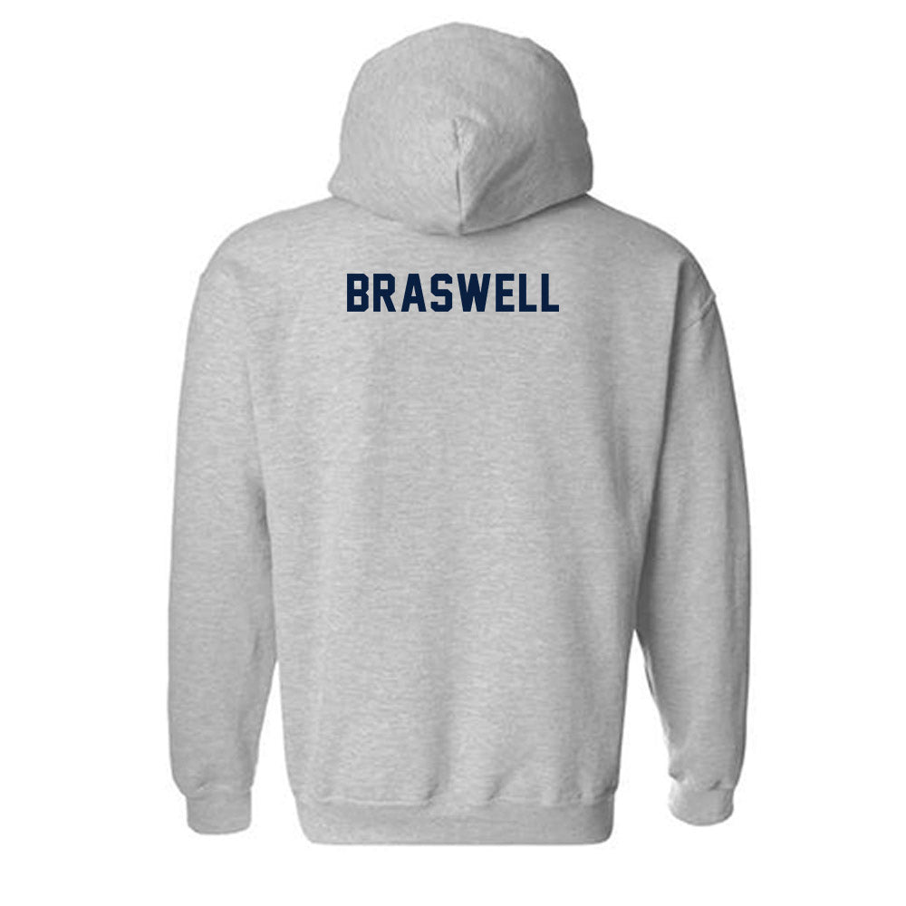 UCO - NCAA Wrestling : Cameron Braswell - Classic Shersey Hooded Sweatshirt-1