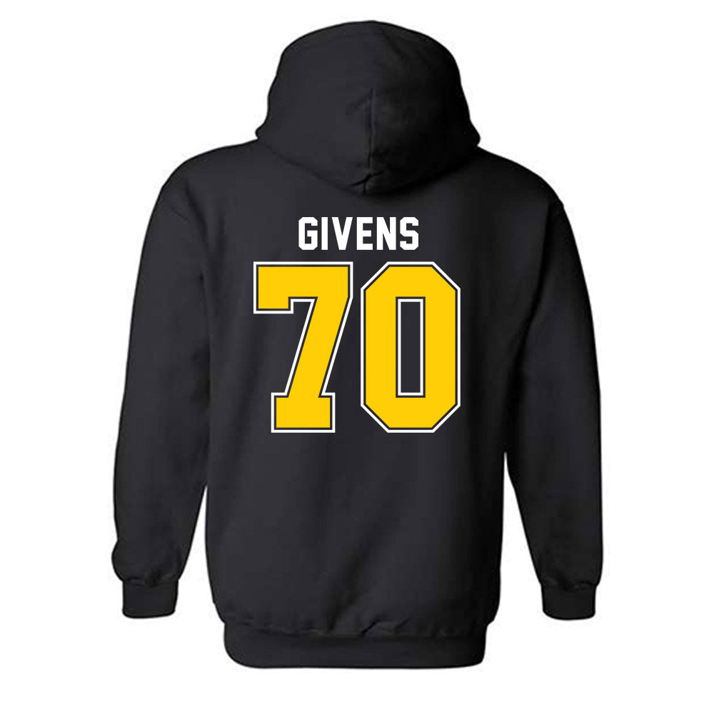 UCO - NCAA Football : Robert Givens - Classic Shersey Hooded Sweatshirt-1