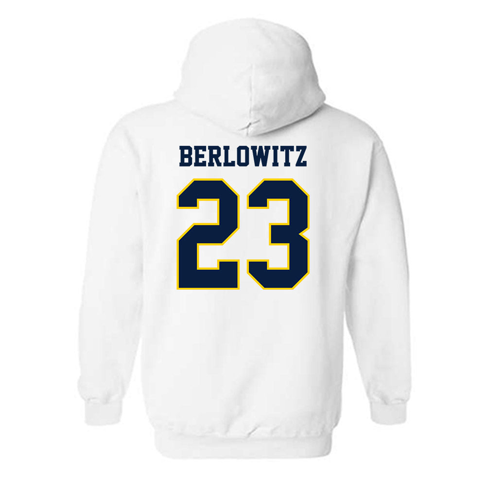 UCO - NCAA Baseball : Brody Berlowitz - Classic Shersey Hooded Sweatshirt-1