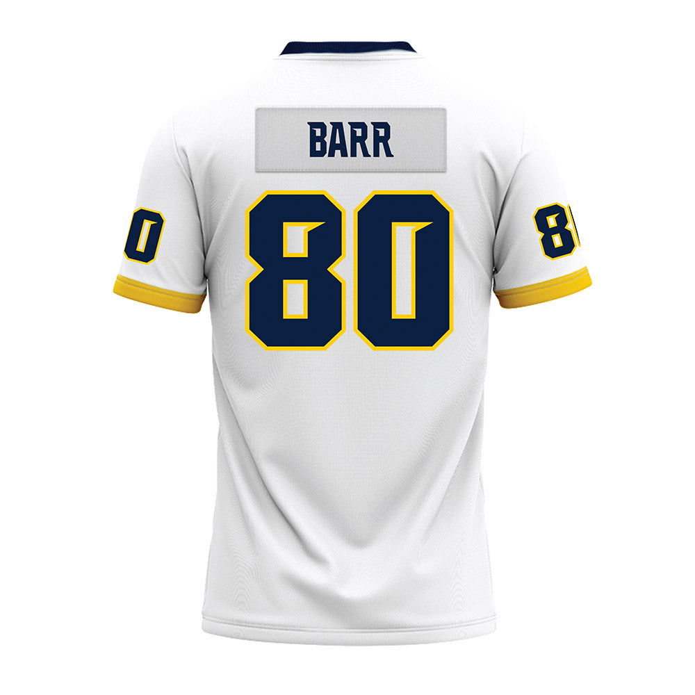 UCO - NCAA Football : Davis Barr - White Premium Football Jersey-1