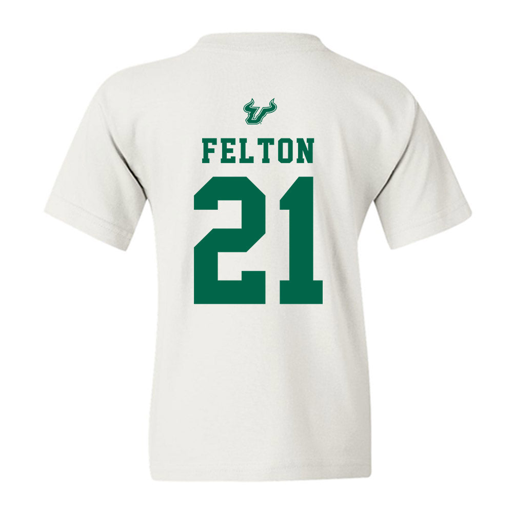USF - NCAA Women's Soccer : Macy Felton - Youth T-Shirt-1