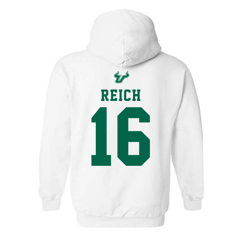 USF - NCAA Women's Soccer : Gianna Reich - Hooded Sweatshirt-1
